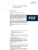 Approved Certification Marks For Electrical Products - Technical Safety BC PDF