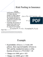 Lec 5: Risk Pooling in Insurance