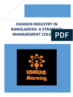 Bangladesh Fashion Industry Strategic Analysis