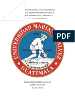 REPORTE EJECUTIVO - Derecho Procesal Civil - Guatemala