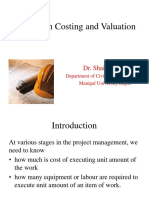 ECV 13 Rate Analysis