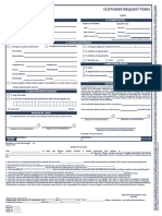 Customer Request Form (CRF) PDF