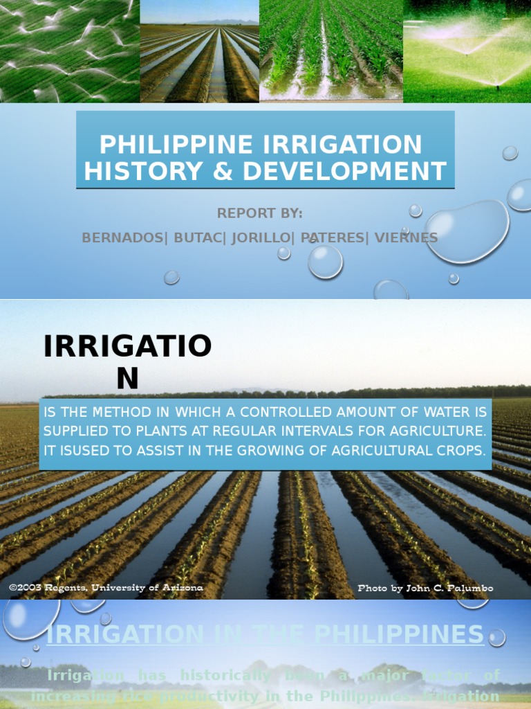 Philippine Irrigation History & Development PDF Irrigation Philippines