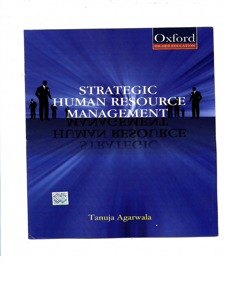 Strategic Human Resource Management Book By Tanuja Agarwala Pdf