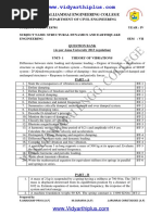 CE6701-Structural Dynamics and Earthquake PDF