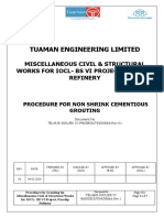 JP-6A MS For Non Shrink Grouting Works