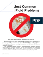 The Most Cutting Fluid Problems