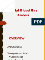 Arterial Blood Gas: Analysis