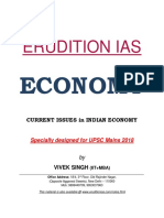 Indian Economy GS Mains 2018 PDF