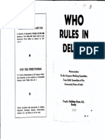1947 - Who Rules in Delhi - CP India