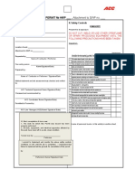 Hot Works Permit ACC Jamul