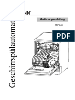 Bomann GSP 740 Dishwasher PDF