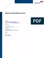 Mutual Coupling Measurement