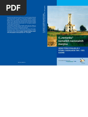 Nestanak Nemacke Manjine U Ju Pdf
