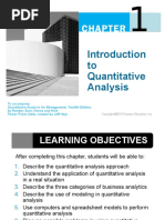 To Quantitative Analysis: To Accompany by Render, Stair, Hanna and Hale Power Point Slides Created by Jeff Heyl