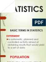Statistics Basics
