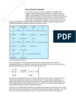 Explain Chemical Reactions of Alcohol Compounds