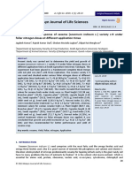 Growth and yield response of sesame (sesamum indicum L.) variety s-9 under foliar nitrogen doses at different application times