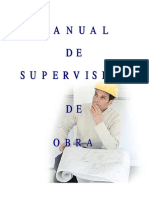 MANUAL DE SUPERVISION DE OBRA