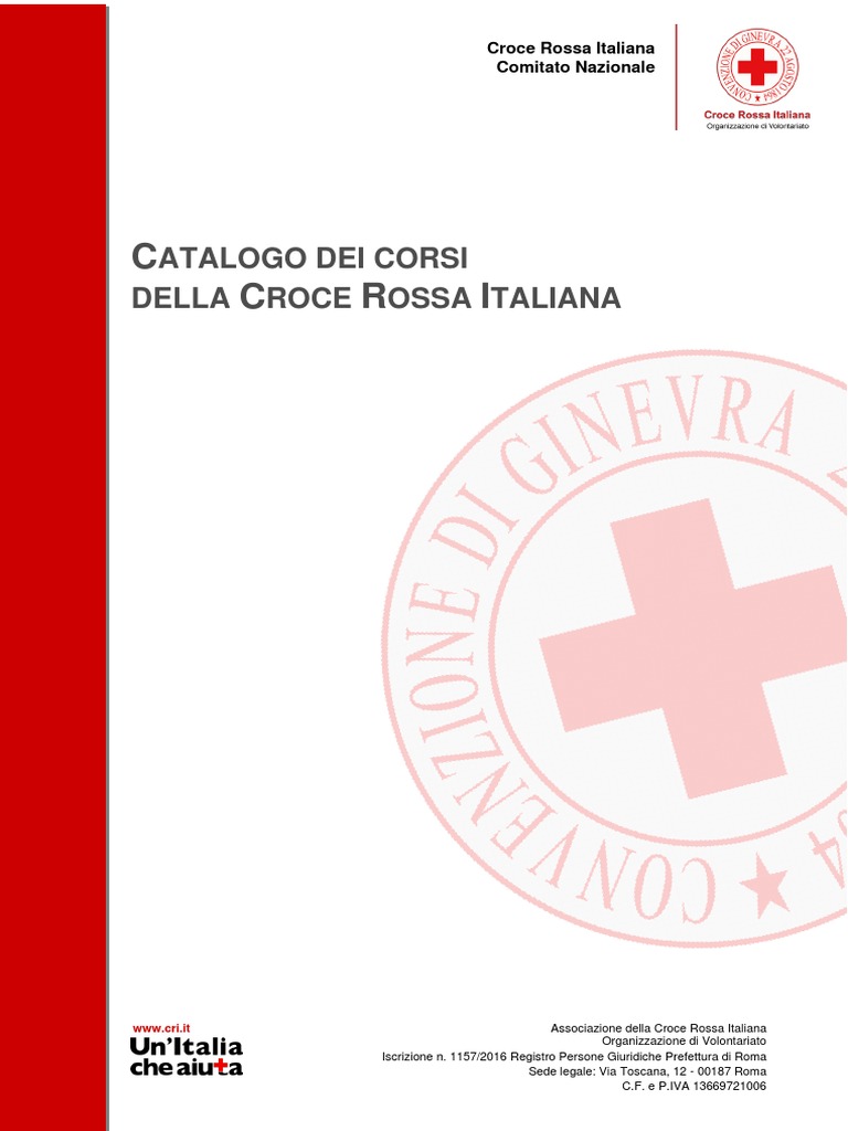 Catalogo Dei Corsi Cri | PDF