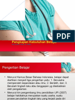 Pengkajian Kebutuhan Belajar