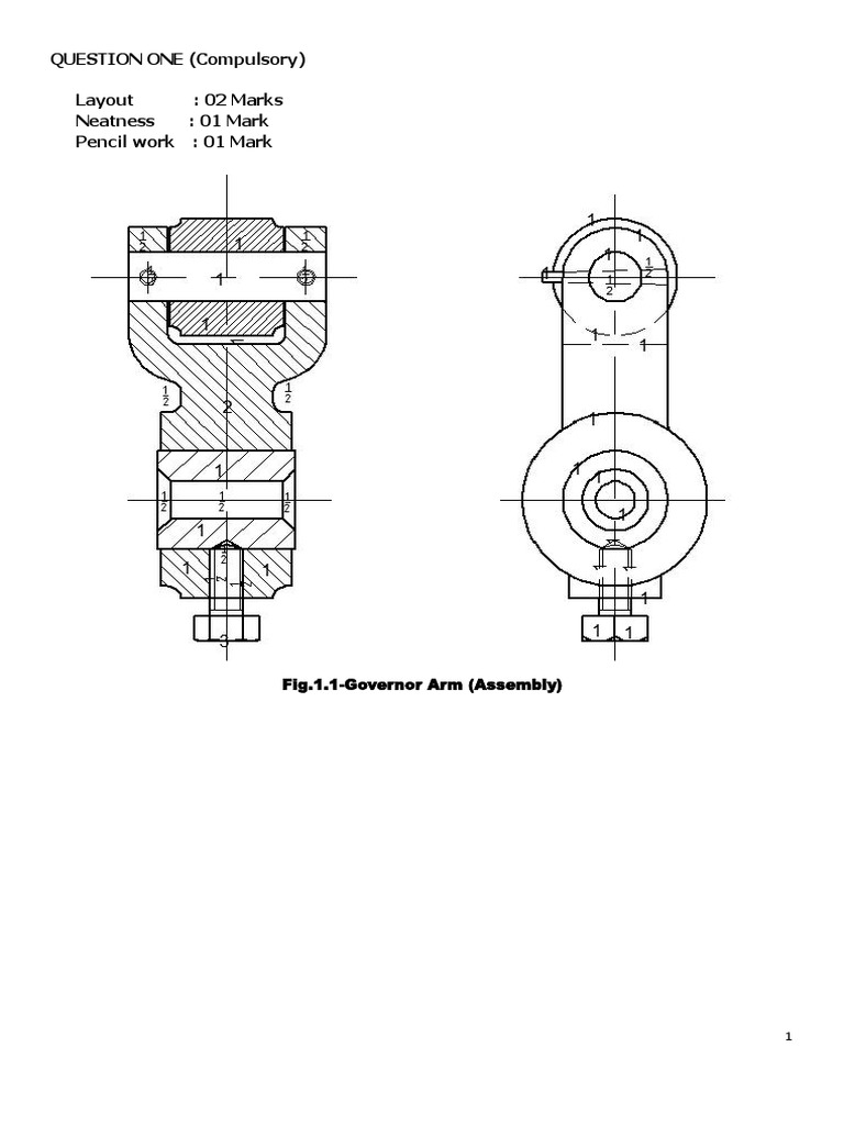 Governor Arm Assembly Drawing | PDF