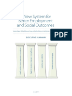 A New System For Better Employment and Social Outcomes: Executive Summary