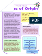 Rules of Origin Factsheet