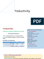 1 Productivity