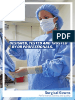 Designed, Tested and Trusted by or Professionals.: Surgical Gowns