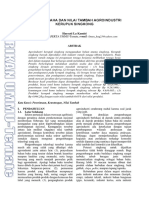 Analisis Usaha Dan Nilai Tambah Agroindustri Kerup PDF