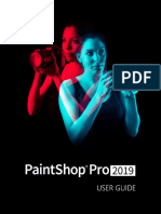Corel Paint Shop Pro 2019 - User Manal