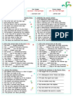 Am/is/are + Past Participle Was/were + Past Participle Will + Be+ Past Participle