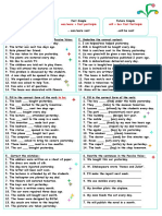 Passive Voice Forms and Exercises