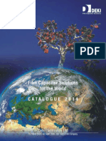 Film Capacitor Solutions For The World: Catalogue 2014