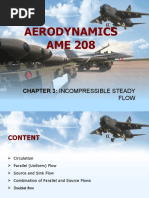 Aerodynamics AME 208: Chapter 3: Incompressible Steady