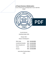 Final Project Business Mathematics Kelompok 1 - Finance 1B PDF