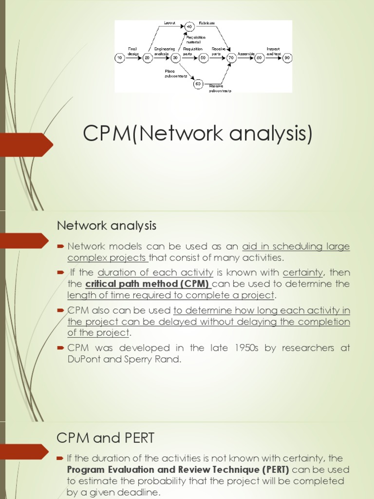 Understanding CPM in Project Scheduling | PDF | Analysis | Networks