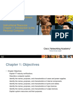 IT Essentials PC Hardware and Software 4.1 Instructional Resource Chapter 1: Introduction To The Personal Computer
