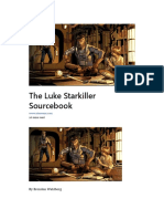 The Luke Starkiller Sourcebook