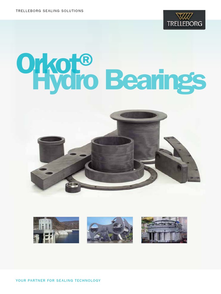 Orkot® Hydro Bearings: Trelleborg Se Aling Solutions | PDF | Bearing ...