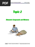 2 - Elemetns, Compounds and Mixtures