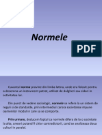 Proiect - Sociologie - Norme