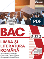 Bac 2020 Limba Romana PDF