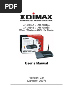 Edimax Ar-7084a PDF