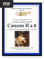 Canzon II A 4 No 187 PDF