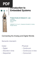 Introduction To Embedded Systems: Prabal Dutta & Edward A. Lee