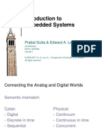 Introduction To Embedded Systems: Prabal Dutta & Edward A. Lee