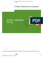 Pembahasan IPA Paket 3 Disertai Kunci Jawaban PDF