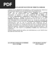 Acta de Entrega de Vehiculo